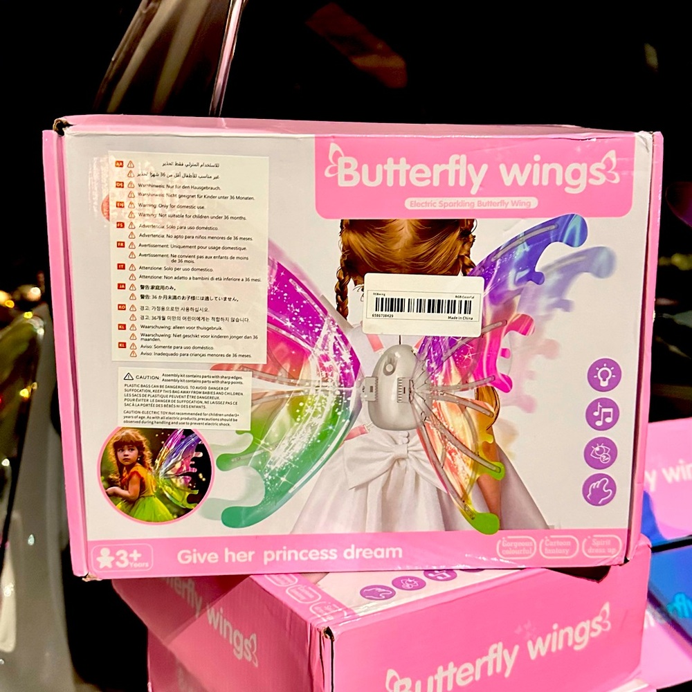 Butterfly wings for girls. Halloween costume!!!